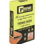 Теплая кладочная смесь Prime Termo Shov 8230, 17.5 кг