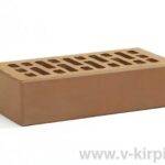 Кирпич лицевой керамический одинарный коричневый М150 ГОСТ 530-2012
