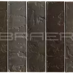Облицовочный кирпич БРАЕР кладка Нуар