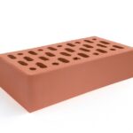 Кирпич одинарный лицевой пустотелый «Красный» М 150