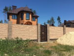 Кирпич BARRUM Коричневый Фасонный Брусок полуторный 250х100х88 — изображение 3