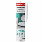 Герметик-затирка силиконовый LITOSIL Белый