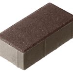 Тротуарная плитка Брусчатка 200×100х60 Стандарт Коричневый