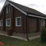 БЛОКХАУС Акриловый сайдинг | Премиум, Орех тёмный ВН-01 3100х200мм
