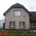 Формованный сайдинг, Сланцевая порода, цвет Кремовый