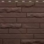 ПАНЕЛЬ КИРПИЧ АНТИК ЭКО, ЦВЕТ КОРИЧНЕВЫЙ