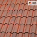Керамическая черепица La Escandella Small Mixed TPJ Jaspee Red 263×441 мм