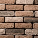 Гипсовая плитка под кирпич Air Stone Барселона А03.21, коричневая