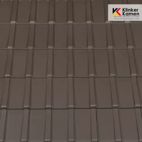 Керамическая черепица La Escandella Vienna TVMK Brown 258×465 мм