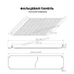 Фальцевая панель Металл Профиль FASTCLICK-В (VikingMP E-20-6005-0.5) — изображение 3