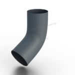 Колено сливное МЕТАЛЛ ПРОФИЛЬ  Freeze D100 Grey