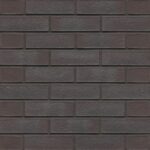Клинкерный кирпич MUHR NF 20 Graphitschwarz glatt, NF 240x115x71 мм