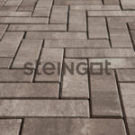 Тротуарная плитка Steingot Паркет Клифф, микс размеров