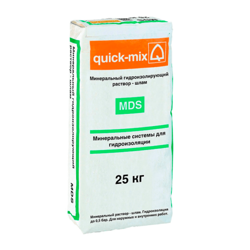 Гидроизоляционная смесь quick-mix MDS