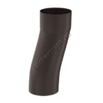 S-обвод Aquasystem D90 мм, GreenCoat Pural BT matt, RR 32 (коричневый)