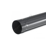 Труба водосточная 1м Aquasystem D90 мм, GreenCoat Pural BT, RR 23 (серый)