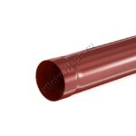 Труба водосточная 1м Aquasystem D90 мм, GreenCoat Pural BT, RR 29 (красный)
