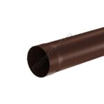 Труба водосточная 3м Aquasystem D100 мм, GreenCoat Pural BT matt, RAL 8017 (коричневый)