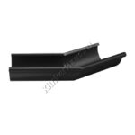 Угол 135 гр внешний Aquasystem D125 мм, GreenCoat Pural BT matt, RR 33 (черный)