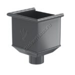 Воронка водосборная Aquasystem D90 мм, GreenCoat Pural BT, RR 23 (серый)