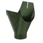 Воронка желоба Aquasystem D150 мм, GreenCoat Pural BT, RR 11 (зеленый)