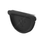 Заглушка Aquasystem D125 мм, GreenCoat Pural BT matt, RR 33 (черный)