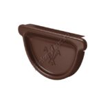 Заглушка Aquasystem D150 мм, GreenCoat Pural BT matt, RAL 8017 (коричневый)