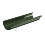 Желоб водосточный 3м Aquasystem D125 мм, GreenCoat Pural BT, RR 11 (зеленый)