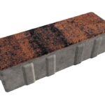 Тротуарная плитка П29-6 Ригель 240×80х60 Колормикс Клинкер
