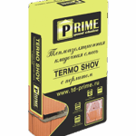 Теплая кладочная смесь Prime Termo Shov 9230 (SuperTermo), 16 кг