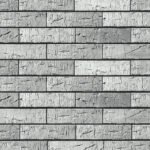 Фасадная плитка НВФ Бромо RAL 7035 250х65х21 мм